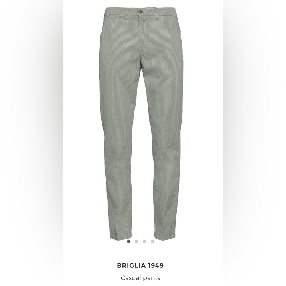 Briglia Chino Pants Military Green Brand New